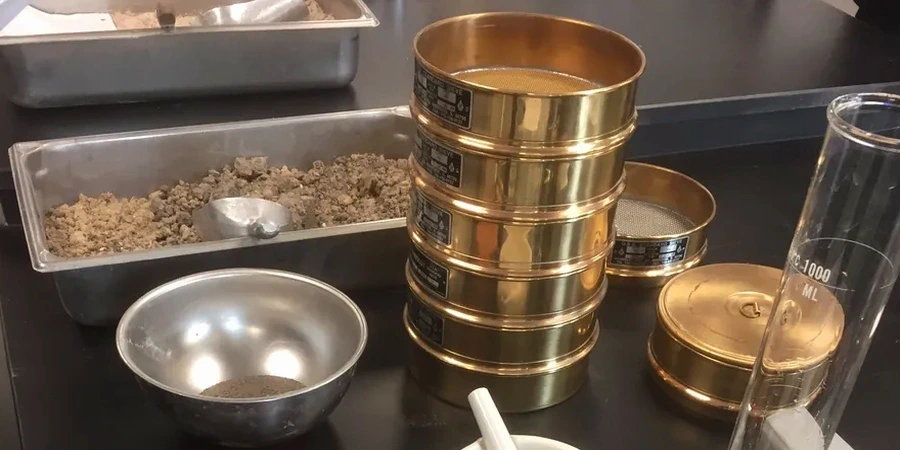 Grain Size Analysis (Sieve + Hydrometer) for Soils in Portlaoise